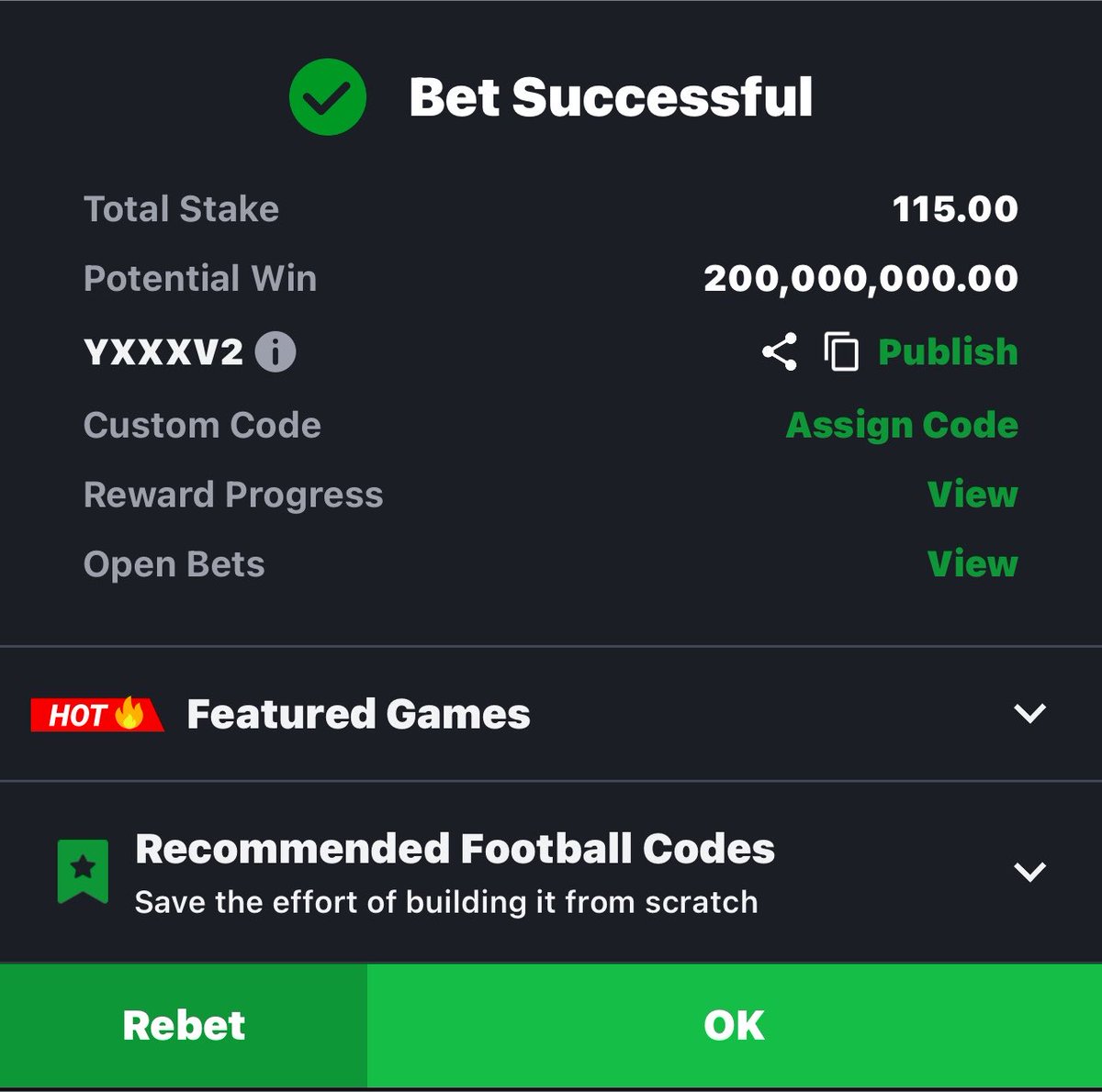 JoinMeWin's tweet photo. Universe here we go Boom💥 

115  2Win  200M 🏓 + ⚽️ Mix-sport 

GMB193 👉🏾 1k odds edits 

Join for more edits👉🏾 https://t.co/YjyUJXMaYd

Edit | Flex | Retweets 

Stake Responsibly 🔞 BoomLuck ✅ https://t.co/QiLhsxDWRS