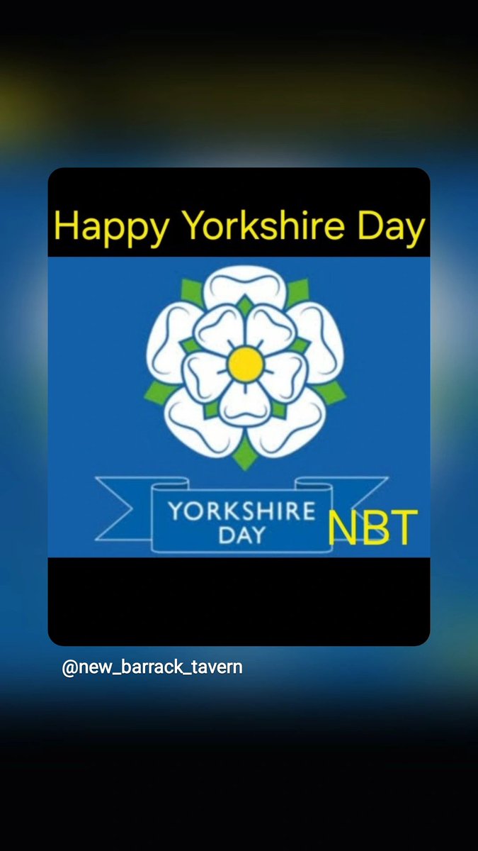 NewBarrack's tweet photo. HAPPY YORKSHIRE DAY 😀
#Yorkshireday #familyrunpub #familybusiness #supportlocal #communtiyhub #communitypub #S6 #Hillsborough #Sheffield #traditionalpub #properpub #realalepub #realcider #loveyourlocal #swfc #swfcfamily https://t.co/bwWcVBElmx