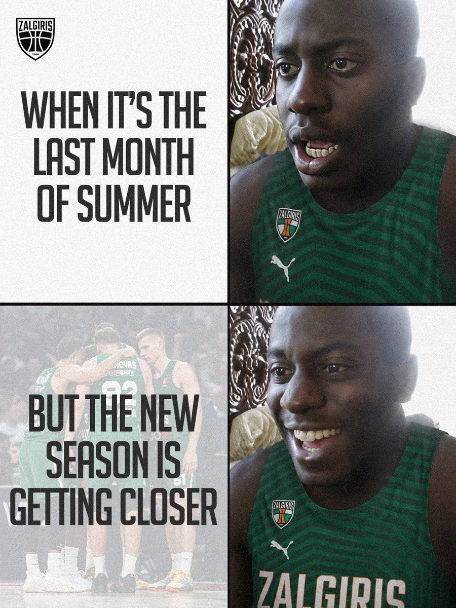bczalgiris's tweet photo. Yes, we have only one month of summer left… but the 2026/2027 season is coming SOON! 🔥 https://t.co/GiGdH2SlA6