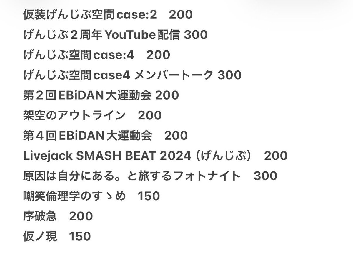 _ovrnl's tweet photo. 原因は自分にある。 げんじぶ EBiDAN 配信 配布 買取

【譲】画像内

【求】PayPay

ギガファイル便にて送信。
PayPayリンクと共にDMお願いいたします。 https://t.co/C6EjdQ8Rnq