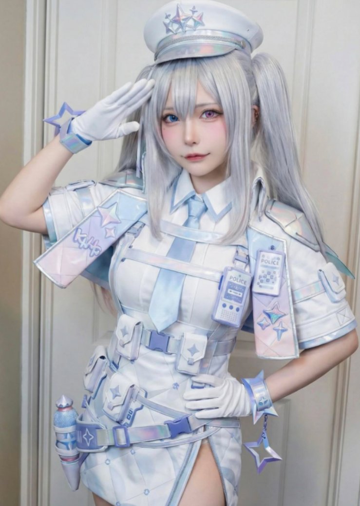 roselle68764's tweet photo. Vtuberの中身まで想像してコスプレしましたっ https://t.co/wuMenpS39Y