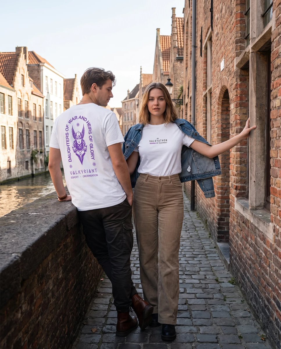 graph_yannl's tweet photo. T-shirt Valkyathon — @Valkyriant_BE 💜

Daughters of War. Heirs of Glory⚔️

Une Valkyrie ne représente pas seulement une légende. Elle incarne un héritage qui se construit, se partage et se transmet 🪽 https://t.co/qQmP7WTwHy