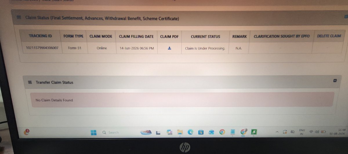 NEO_000100's tweet photo. Why do I have to wait 45 days to withdraw my own money? This is such a disgusting organization, do you guys not care about is ? @LabourMinistry. @mansukhmandviya
Please resign you are not fit for ministry , we can't  even register grievance on this useless website @officialepfo https://t.co/gxW4kd0H7g