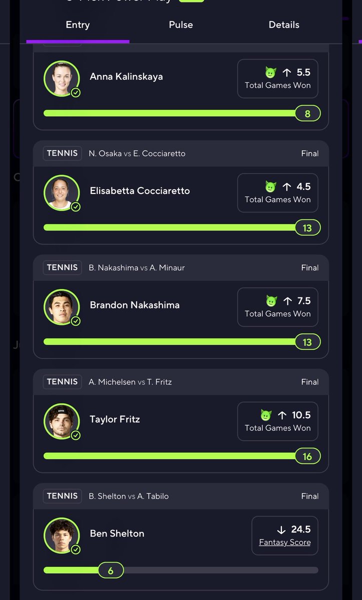 Popp248's tweet photo. Ez cash 😮‍💨 #Prizepicks #Tennis #Gambling𝕏 https://t.co/iafHTLikOl