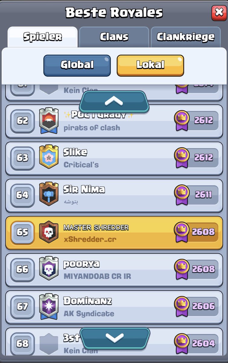 xshredder_cr's tweet photo. ‼️ FREE PASS ROYALE ‼️

Whoever guesses my exact finish—or comes closest—gets a free Pass Royale! My goal is a new personal best finish…

❤️‍🔥Like♻️Share⚠️Comment your guess https://t.co/hxCSotmHTw