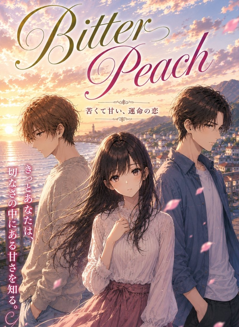 rella_kaku's tweet photo. 『Bitter Peach』
本編連載スタートしています🍑

📖カクヨム
https://t.co/DTNYISoYsR
📖エブリスタ
https://t.co/6zp4pASmHf
📖ベリーズカフェ
https://t.co/2njY028n5P
📖Caita（番外編は別ページ）
https://t.co/eZNWCGtp67 https://t.co/mXjU8r5wRj