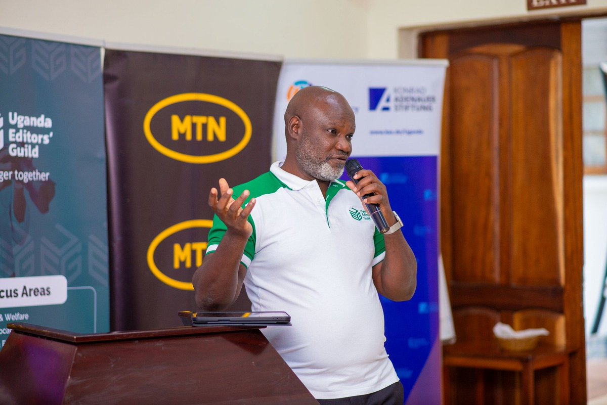 UgEditorsGuild's tweet photo. Artificial Intelligence is taking shape in today's media world, @otienoc ,the president of the @EA_Editors  takes us through Artificial Intelligence and how best it can be used effectively. 
#Day3
#UgEditorsConvention2026
#UEGConvention2026 https://t.co/zkdTwEBZ0e
