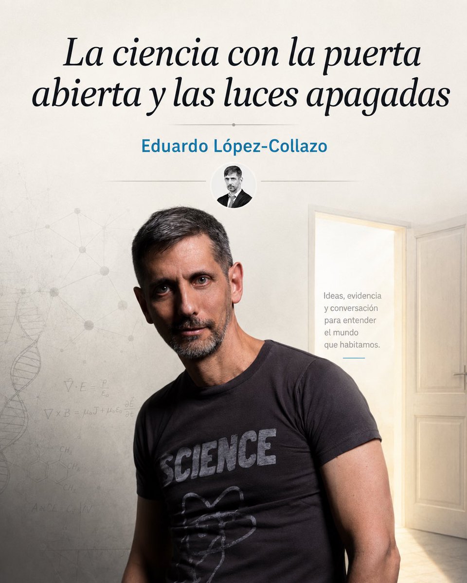 ELCOLLAZO's tweet photo. El acceso libre a los artículos científicos no basta si nadie los convierte en conocimiento comprensible para la sociedad. Paradójicamente, todavía hay quien considera que ese esfuerzo de divulgación resta prestigio a quienes hacemos ciencia. https://t.co/Fi121lppsn https://t.co/g8h7nNPTpE