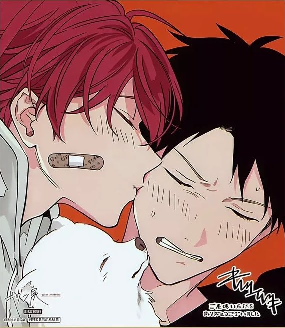 jazz_bunnies's tweet photo. Uenoyama and Hirano‘s birthday being on yaoi day just fits 

They were both meant to go through many yaoiful experiences https://t.co/cX47OoiHIx
