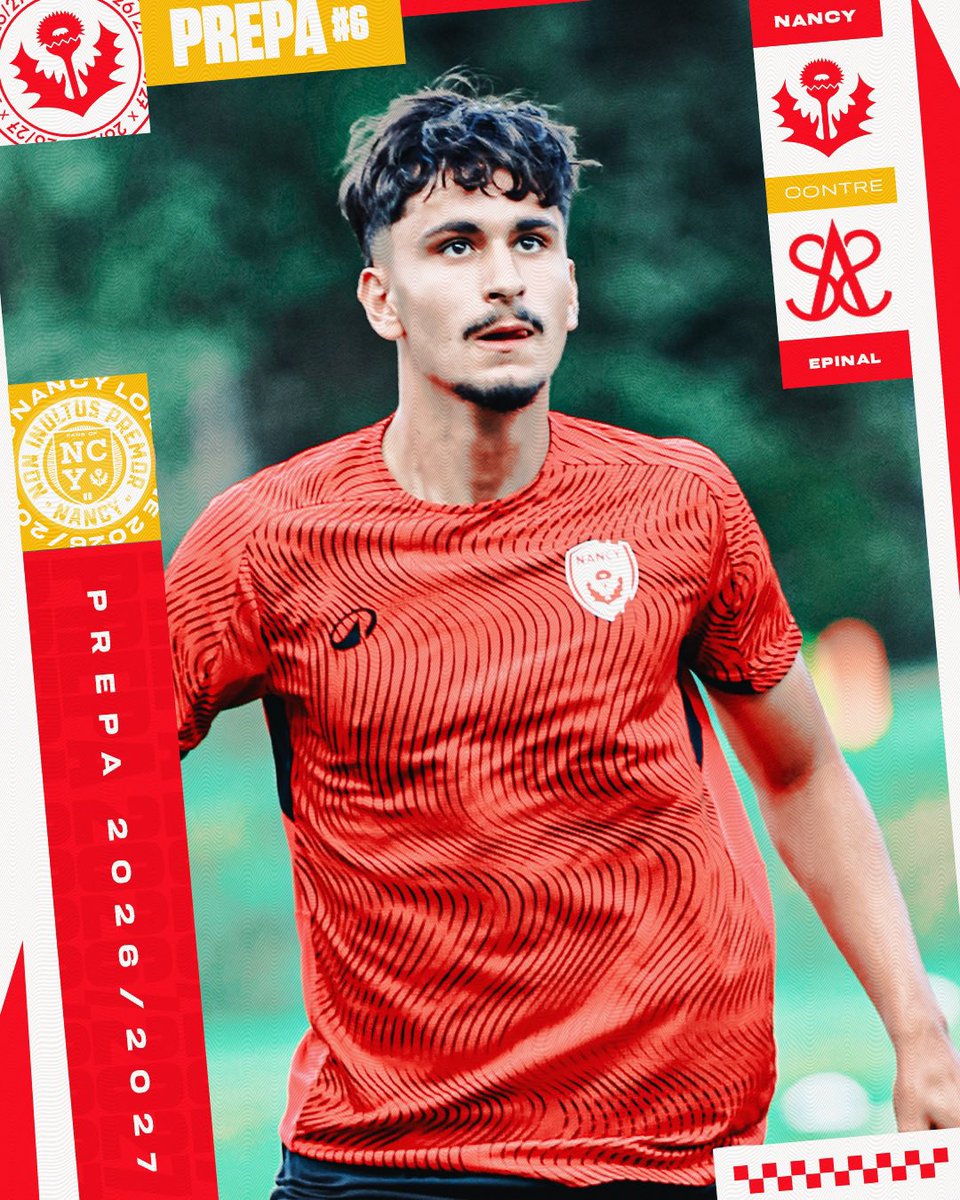 asnlfans's tweet photo. ⚽️ 𝗠𝗮𝘁𝗰𝗵 𝗱𝗲 𝗽𝗿𝗲́𝗽𝗮𝗿𝗮𝘁𝗶𝗼𝗻 #𝟲
🆚 Nancy-Épinal (N1)
⏰ Coup d'envoi à 11h
🏟️ Forêt de Haye
🎟️ Huis clos
#ASNLSAS https://t.co/uiERRpQZJQ