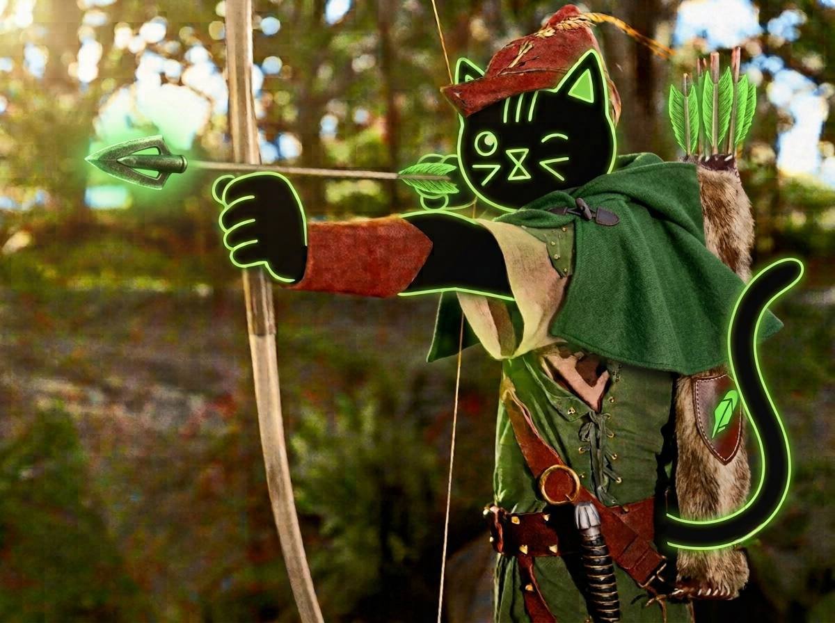 WinkCatRBH's tweet photo. The @RobinhoodApp arrow never misses when conviction draws the bow 🏹 https://t.co/EVhREtVFyt