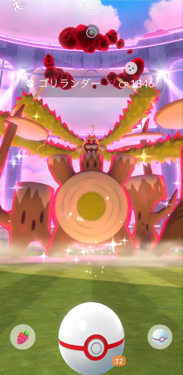 gardypokemongo's tweet photo. キョダイマックスゴリランダーは9匹目で色違いが来てくれました✌️
高個体は大阪背景の子がいるので個体値厳選はせずに粒子パック温存します😁

#ポケモンGO #キョダイマックスゴリランダー https://t.co/ppThUnxPqP