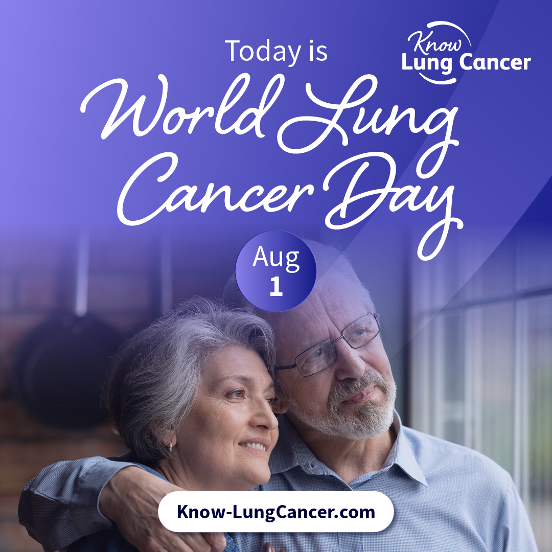KnowLungCancer's tweet photo. 📢 Today is World Lung Cancer Day!

Join us in raising awareness for patients and caregivers affected by lung cancer. Together, we can connect, support one another, and share hope.

Take part in our campaign today: https://t.co/nRt4V8gANu https://t.co/d9nx2c35W4
