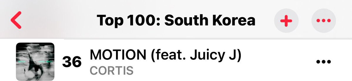 cortischarts's tweet photo. MOTION by CORTIS debuts at #36 on Top 100 Apple Music South Korea! 

#CORTIS #코르티스 https://t.co/01xlOXAPER