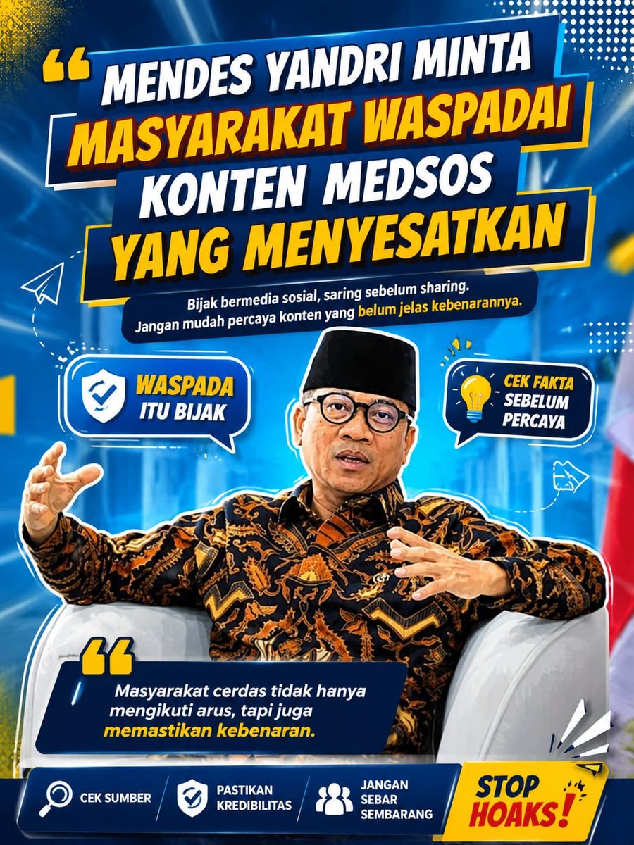 Adimansyah12's tweet photo. Waspadai medsos yang menyesatkan https://t.co/TNkm5TQ0fK