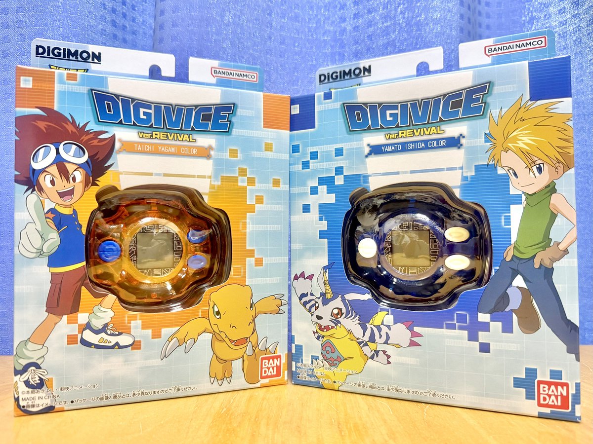 kannyan2yan's tweet photo. DIGIVICE ver.revival😍🫶🏻
やっぱり買っちゃうよね🥰記念日に届いてよかった！

おめでとうメモリアル👏🥂

デジクラの皆んなそれぞれのお祝い🥂してて嬉しいね😆

#デジモン #digimon #デジモンの日 #お台場メモリアル #デジモン記念日 #8月1日2026 #ハチイチ #デジモンメモリアル2026 https://t.co/2TLKDvDmTh