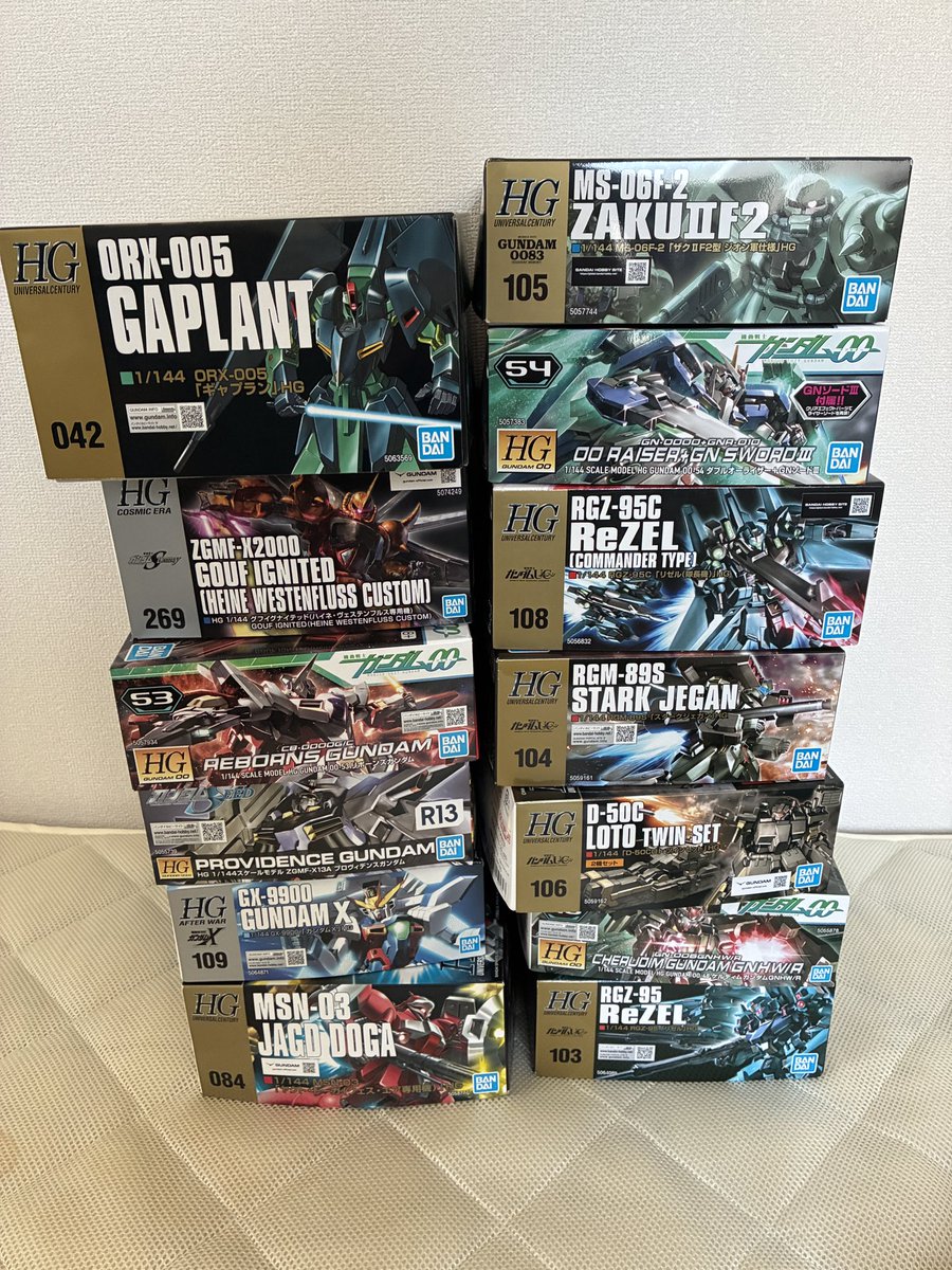 zabchanEGG11111's tweet photo. 7月に買ったこれら全部作りました
#ガンプラ
#今月作ったプラモ晒そうぜ https://t.co/9NY6mXk8K8
