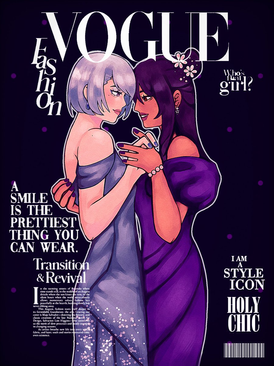 caelyms's tweet photo. ✧ :- vogue covers
#aceattorney #narumitsu #franmaya https://t.co/QAYSAiwBVw