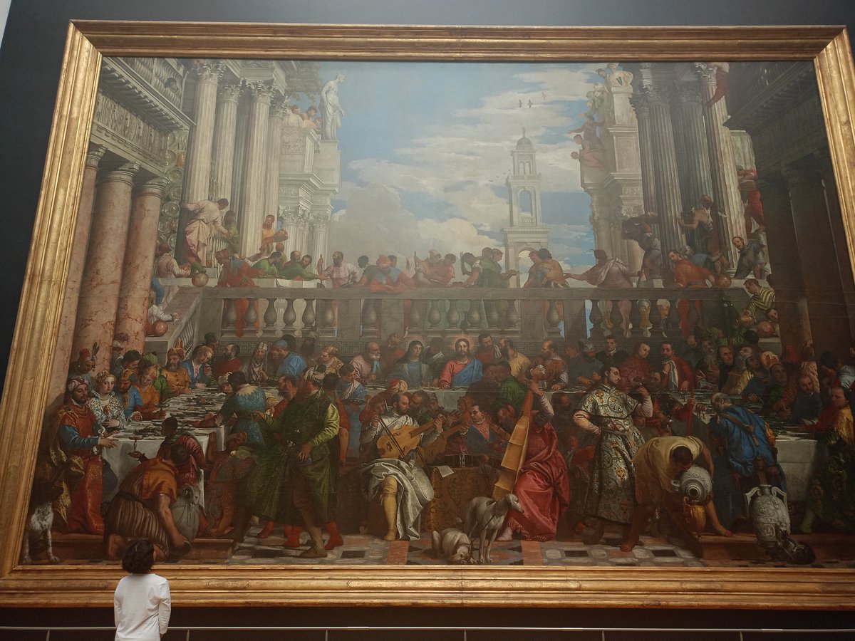 eftychia_n's tweet photo. @cejotacomenta Right across Mona Lisa there's this m a s t e r p i e c e https://t.co/TCtAGFIzjt