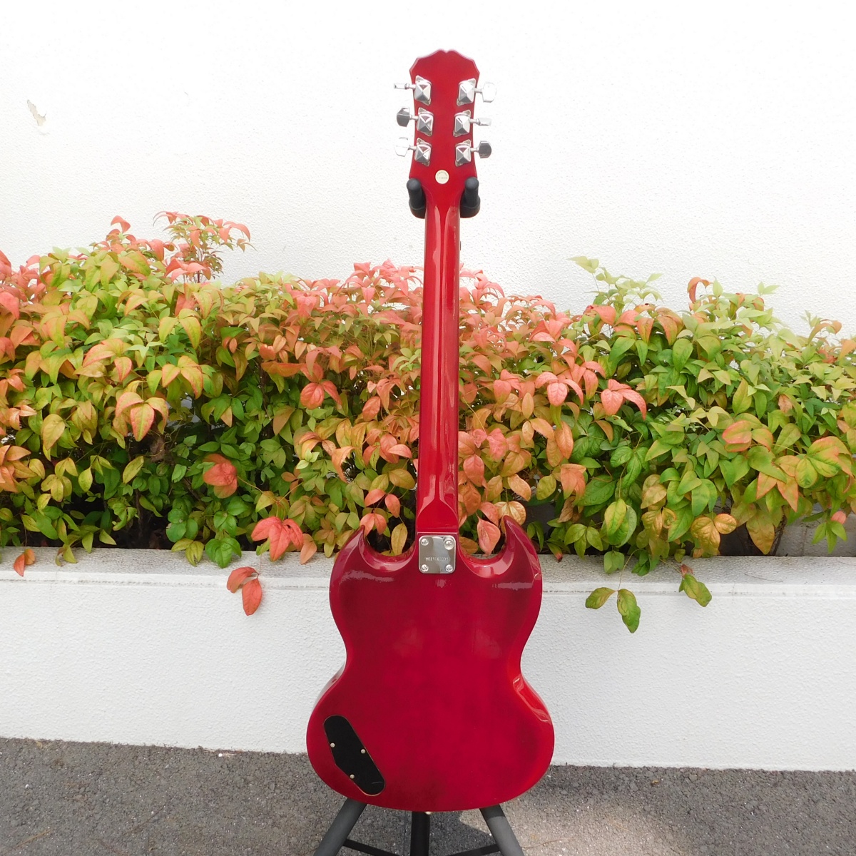 MARUYAHiroshima's tweet photo. 🎸リアにP-90を1基搭載した潔いスタイル
🔊Badassタイプ・アジャスタブル・ラップアラウンド・ブリッジへ交換
✨1ボリューム1トーンの直感的なコントロールでダイレクトなサウンド
★詳細はホームページで★
https://t.co/AATtdHB6KL
#Epiphone #SGJunior #G310 #エピフォン #SG #P90 https://t.co/g6dBLEu2Ik