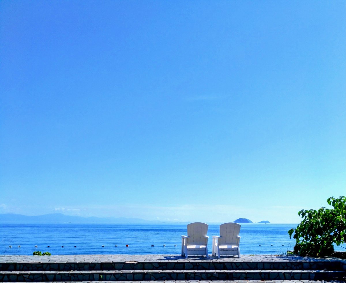 Ging0055's tweet photo. 夏休み☀
　　　　　海🌊
　　　　　　　　　最高👍️

#中島　#松山　#瀬戸内海 https://t.co/uLI0dkfGVz