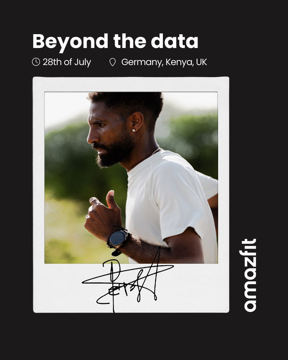 AmazfitIN's tweet photo. Beyond the Data...
ㅤ
We followed Amazfit athlete @amanal_petros through Kenya, from his data-driven training and recovery to the local food and sense of community that fuels his performance.
ㅤ
Stay tuned for more! https://t.co/ThU80DI6Ga
