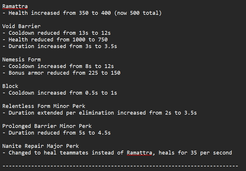EliteQuell's tweet photo. here's how i would rebalance the current 6v6 test, taking into account the changes that were already made in the most recent patch notes https://t.co/gqFiUPRxpY