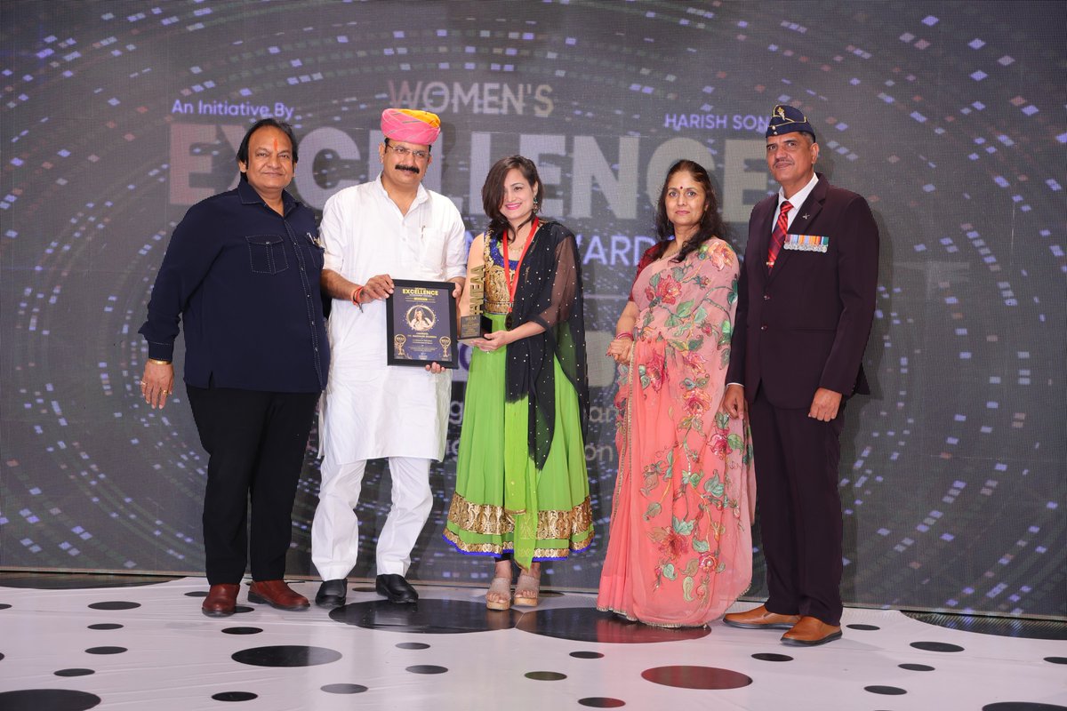 imKpProductions's tweet photo. Women excellence achievement awards 2026 season 9 was successfully organised by Weaa India at Hotel Grand Safari. During the program, 21 women were honored for their outstanding contributions and achievements in their respective fields. #weaa #awardshow #jaipur #kpproductions https://t.co/le8Gr3rwvd