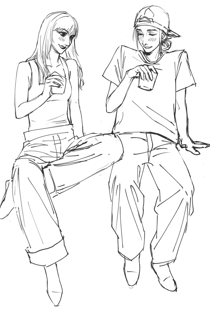 lovelacezy's tweet photo. [Strawpage request]
Kiley fanart for the lovers!!!
They’re drinking 🍵 together! https://t.co/hpQxj0Quoy
