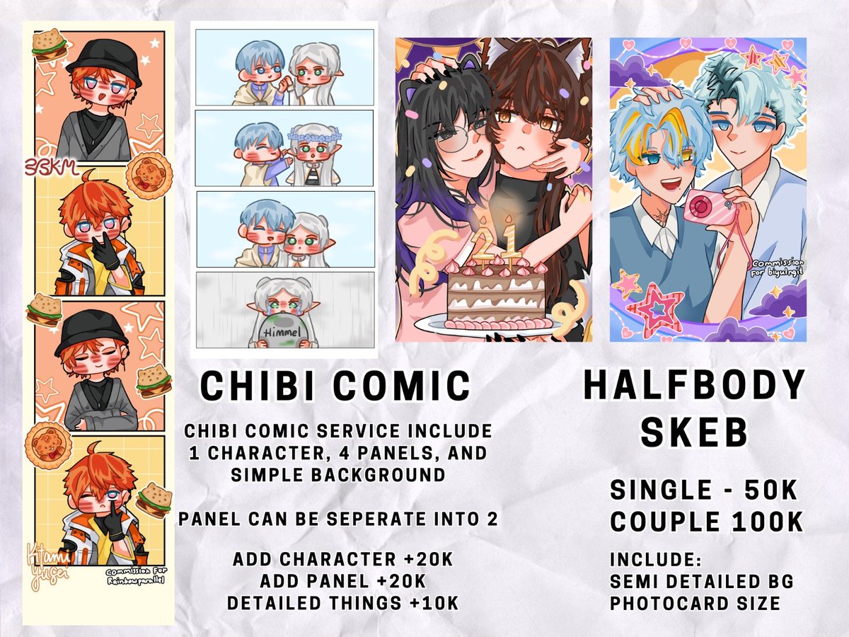 chocofishh_'s tweet photo. Art and Writing (ID Only) Commission Open!
Like and Share are Really Apperciated🫶🏻

International Commission on my VGen: https://t.co/OoctckLGLk https://t.co/uWSG487xpJ