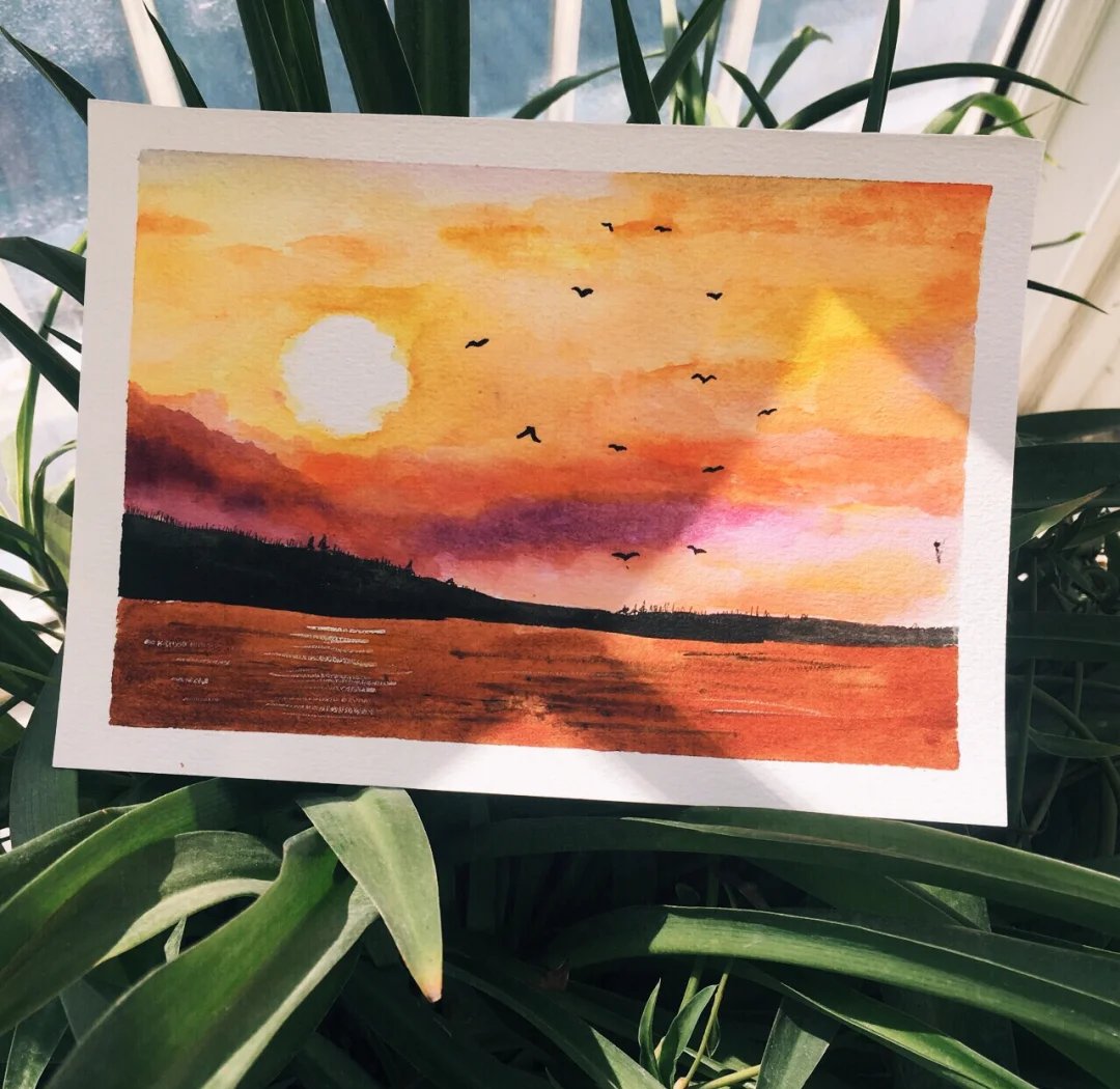 PotinHelene's tweet photo. Tired of aimless weekends Try 15 mins of watercolor doodling daily—no skills needed, just fun u0026 stress relief! Start your creative journey today https://t.co/CfRuWqi4SH