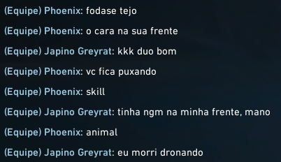 venitesvlr's tweet photo. não era, depois de perder alguns rounds o duo dela (lcs#yhwh) começou a ficar tiltado e tirou o voip e começou a atacar o tejo, eu falei no chat que ele estava errado e que era pra parar de ser doente, logo apos isso as ofenças começaram a se direcionar a mim... https://t.co/9FRDud9JIW