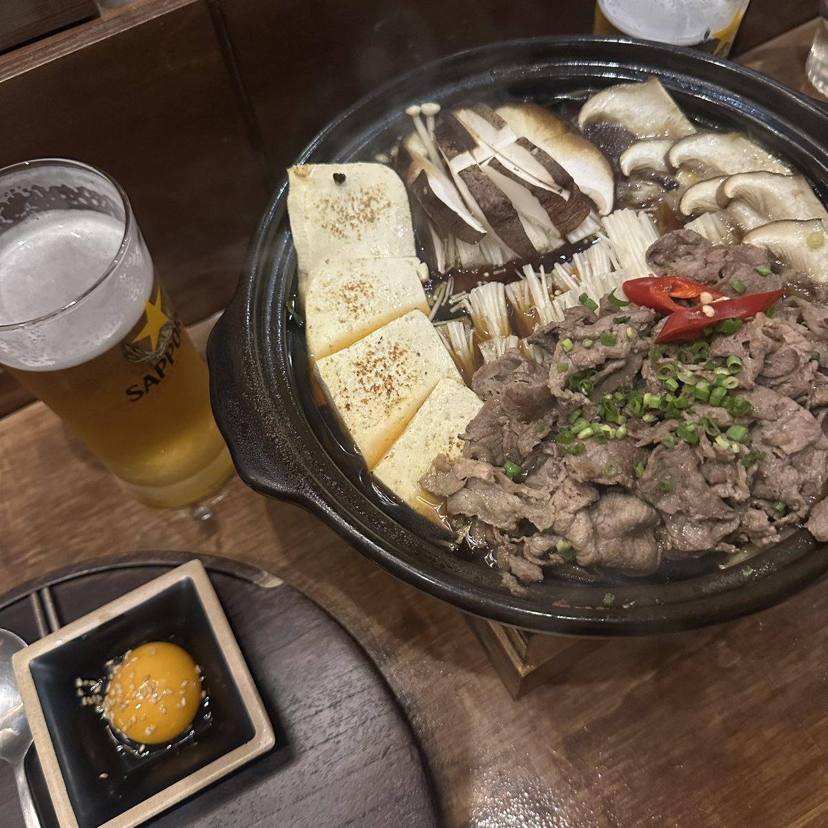 yuumm_eeat's tweet photo. 📍이자카야 야수무
- 스키야키 https://t.co/BcMLIM1d9d