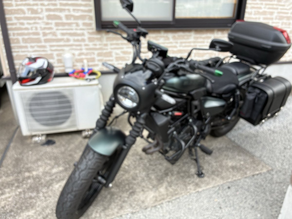 twinkle_mam's tweet photo. 行ってきます🏍️
カメラのピントが合わない😭 https://t.co/vTaLyUWrAJ