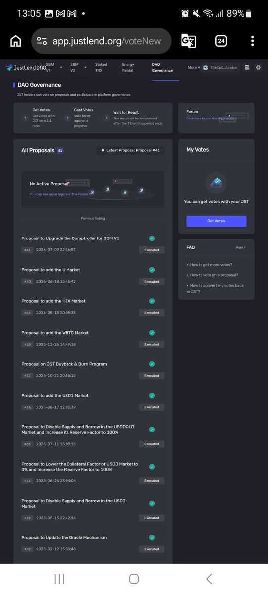Ethcrezz's tweet photo. @DeFi_JUST Day 5 | JustLend DAO Explorer Map: unlocked 【DAO Governance】! It gives users the power to shape decisions through voting, ensuring a transparent and decentralized ecosystem. #TRONDeFiSummer

@Eyasin97 
@TomSabbirzx77
@ithi_apple https://t.co/t2U63584r2
