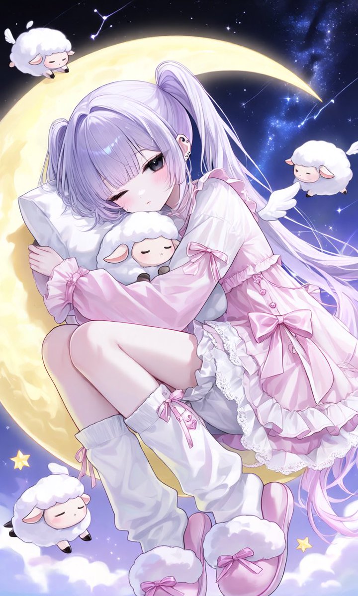Yukill7yan7's tweet photo. 💌プロンプト配布💌 

お月様の上のお姫様
モデロラ違い激しいかも💦
でもどれも可愛いからオススメ❤︎

リプにプロンプト貼っておきます🫡

F内外🆗
引用🆙してもらえると嬉しいです❤︎
👍もモチベになります✨ https://t.co/TUV1oPYzbr