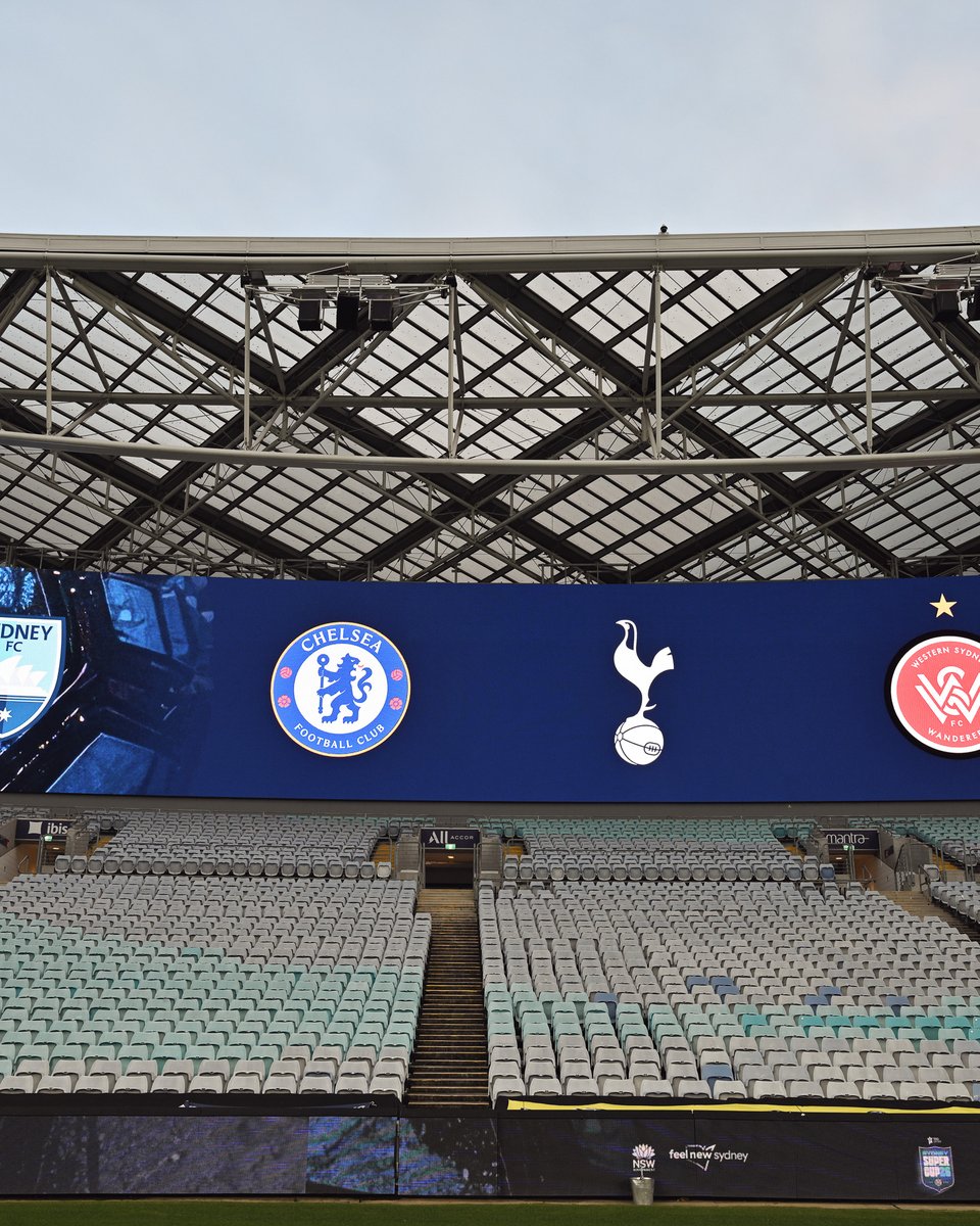 SpursOfficial's tweet photo. 📌 Accor Stadium, Sydney.