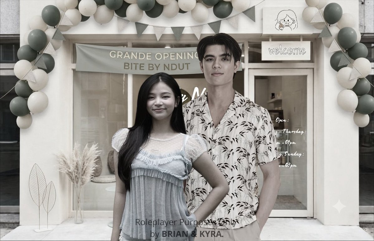 Spythrix's tweet photo. ᅠ
    𖡡 𝗕𝗶𝘁𝗲 𝗯𝘆 𝗡𝗱𝘂𝘁, 𝗕𝗮𝗻𝗱𝘂𝗻𝗴. 
    | SATURDAY, AUGUST 1st. 

May this sweet beginning bring you continuous success ahead. Happy grand opening for 𝐁𝐢𝐭𝐞 𝐛𝐲 𝐍𝐝𝐮𝐭, Nanda! So proud of you.
ᅠ https://t.co/oXCPCCrEBg