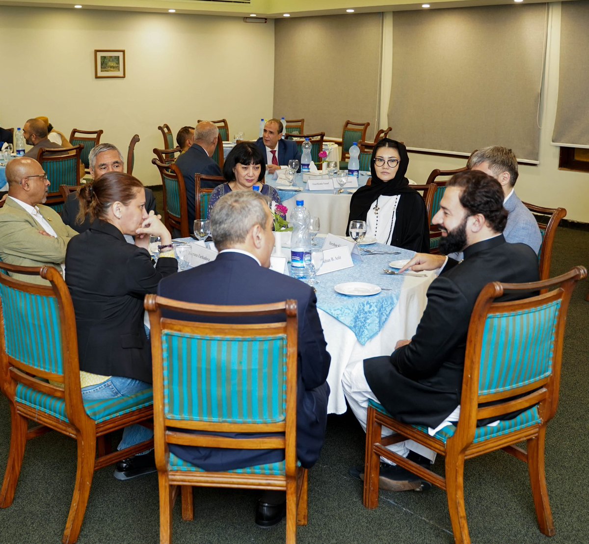 SultanBahadarAz's tweet photo. Host a farewell dinner for very dear brother and great friend of H.E. @k_farhadov Ambassador of @AzEmbPak 
My sincere thanks to esteemed members of the diplomatic community for accepting the invitation of @MUSLIMInstitut joining us, and making the evening truly memorable. https://t.co/6a5wJ33IzW