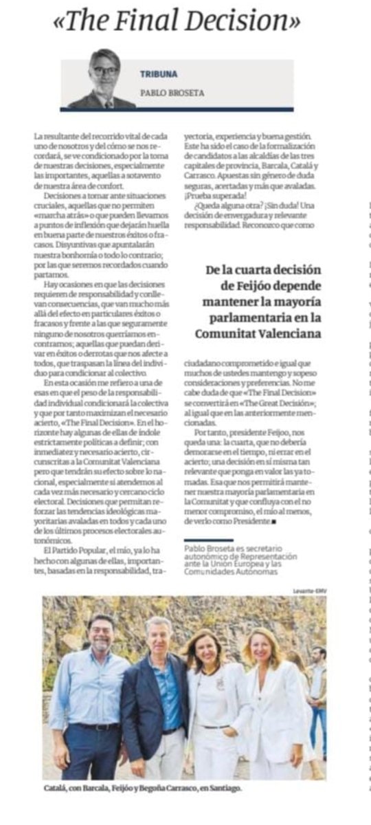 BrosetaPablo's tweet photo. Opinion de hoy, sábado en @levante_emv https://t.co/p1EAY3oEIZ