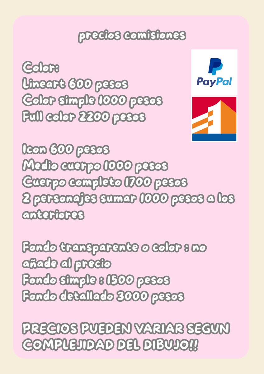 FAFAjosw09's tweet photo. COMISIONES ABIERTAS!! #Comisiones #chile #arte 
Cualquier duda al DM ^^ https://t.co/1QfPRod9Cy