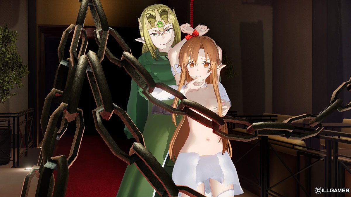 maoumsk's tweet photo. 『ソードアート・オンライン』
妖精王オベイロン(須郷伸之)
アスナ(結城明日奈)

『ハニカム勝手にアップローダー』様、にて
ILLGAMESのアイコミで使用出来るキャラカードを後日配布予定!!
※版権キャラの二次創作(MOD無し)
＃アイコミ　＃ソードアート・オンライン　＃SAO https://t.co/hi7SZNamCO