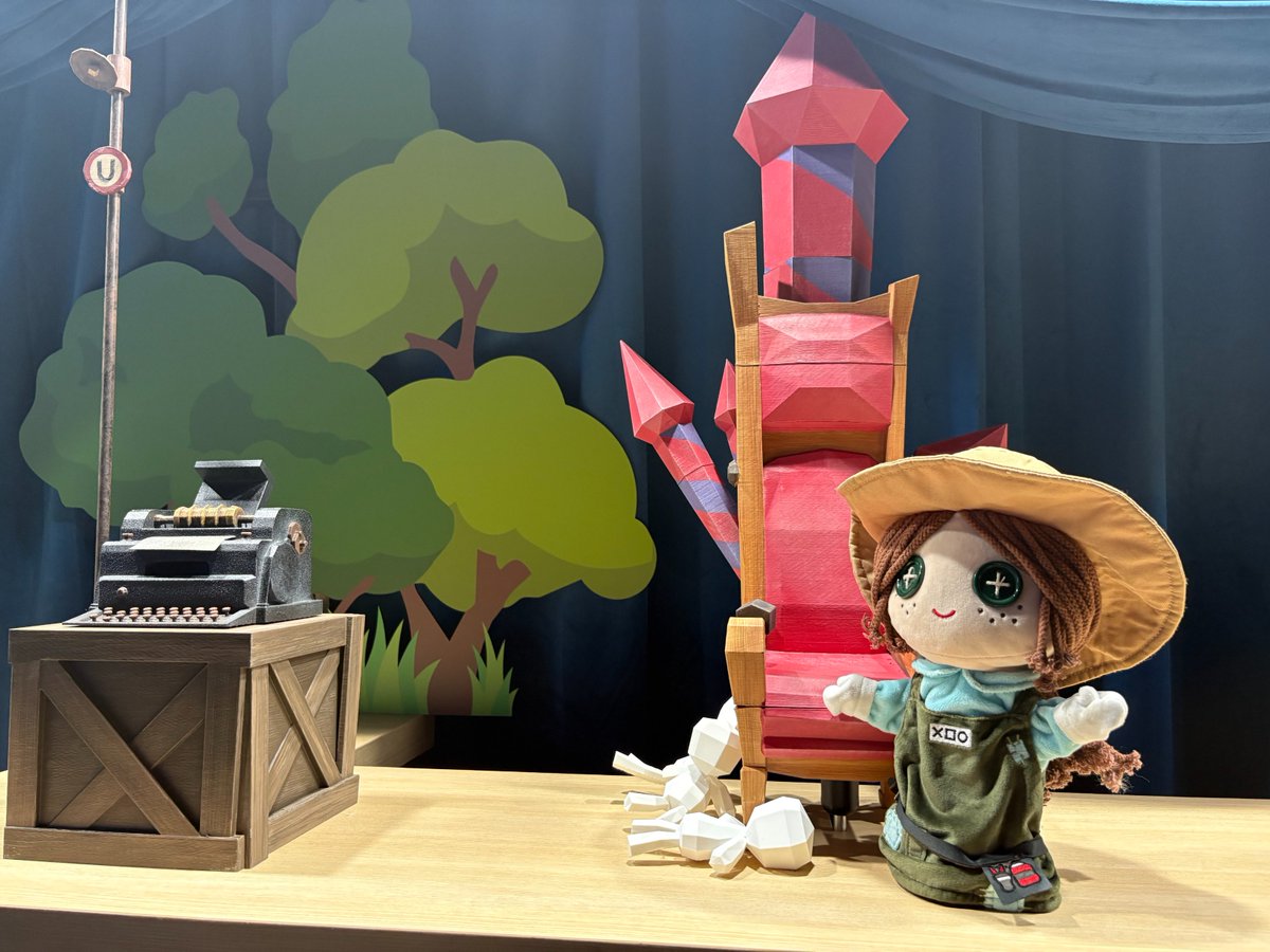 EmmaIdentityVJP's tweet photo. #第五人格8arty

8周年会場に到着なの！
あれ……？
エマがもう一人いるの？

会場で自分に出会うなんて、
なんだか不思議なの♪

#第五人格 #IdentityV
#第五人格8周年 https://t.co/w5KK7j2hW3