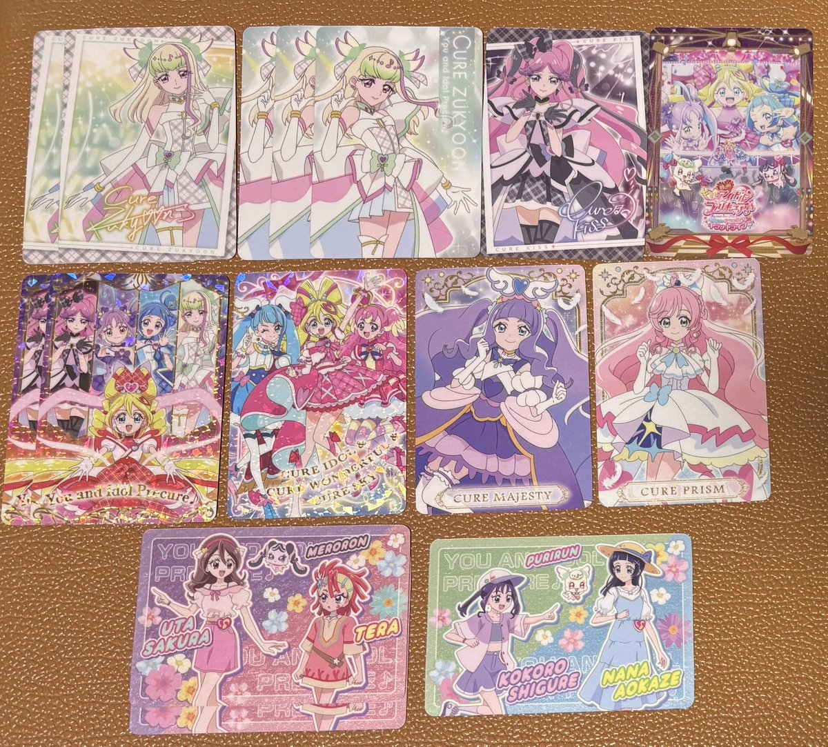 Lukas_Chi5's tweet photo. 交換 譲渡 買取
ぷりきゅあ プリキュア カードウエハース ウエハース グミカード

譲: 画像のカード
求: 希望額＋送料

・郵送でのお取引
・PayPayまたはメルペイでのお支払い、先払いが可能な方
・なるべく纏めての方優先ですが1点〜◎

検索からもお気軽にお声掛けください🌸 https://t.co/FBPMT3wyyn