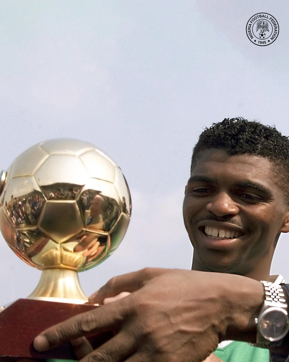NGSuperEagles's tweet photo. Happy birthday King Kanu 🎂🦅 https://t.co/vE5fMLy5or