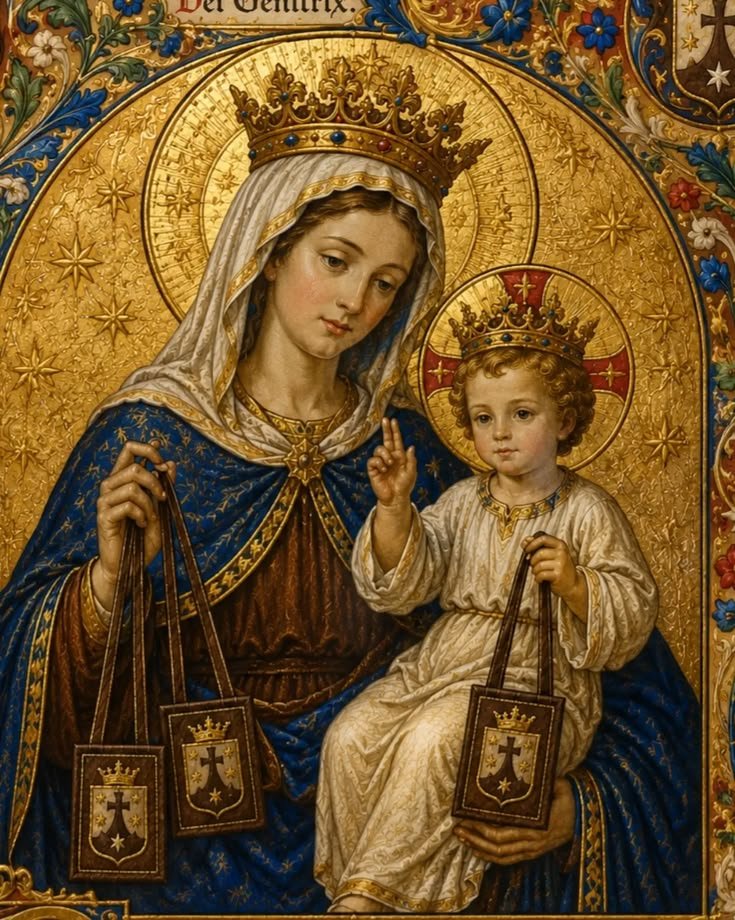 Mothermary0012's tweet photo. Virgen del Carmen.. https://t.co/K2gqwObPNF