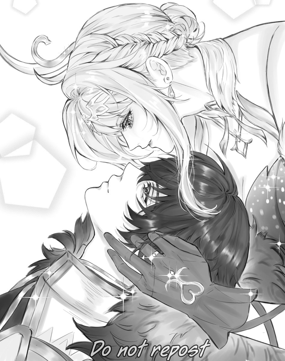 komiloveshizuku's tweet photo. [My commission/DO NOT REPOST] 
MY FAV SHIP BG🫶

(C) Noir Moon
#valeode #valedette https://t.co/DUaayv6L3O