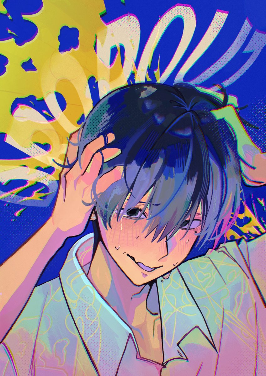 yo_otui's tweet photo. #2000_sheep #fanart #DROPOUT 
ビッグマウスな針谷君。 https://t.co/LIpg396QGs
