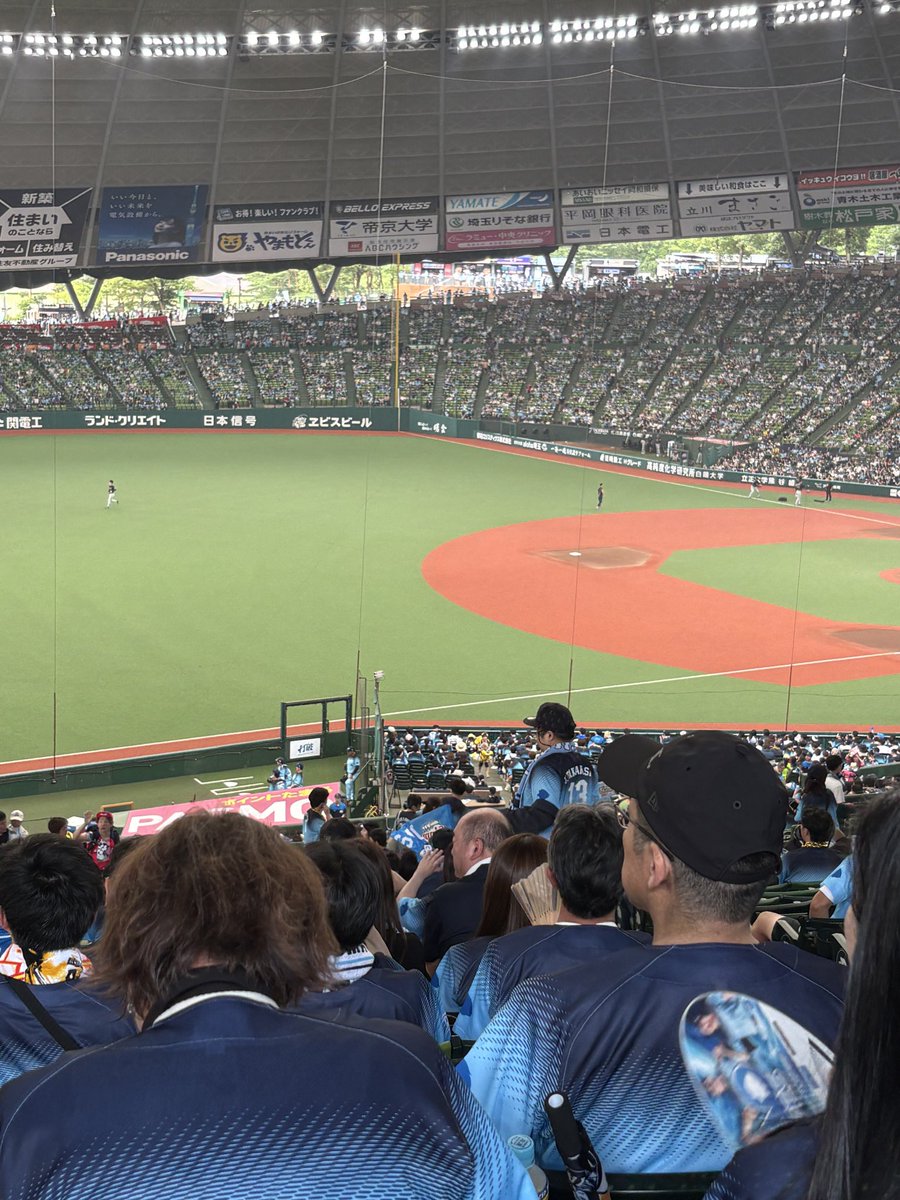 044_esana's tweet photo. 今日はここから📣
スタメン変えて来ましたが、吉と出るか…
#seibulions https://t.co/5n99svgjSM