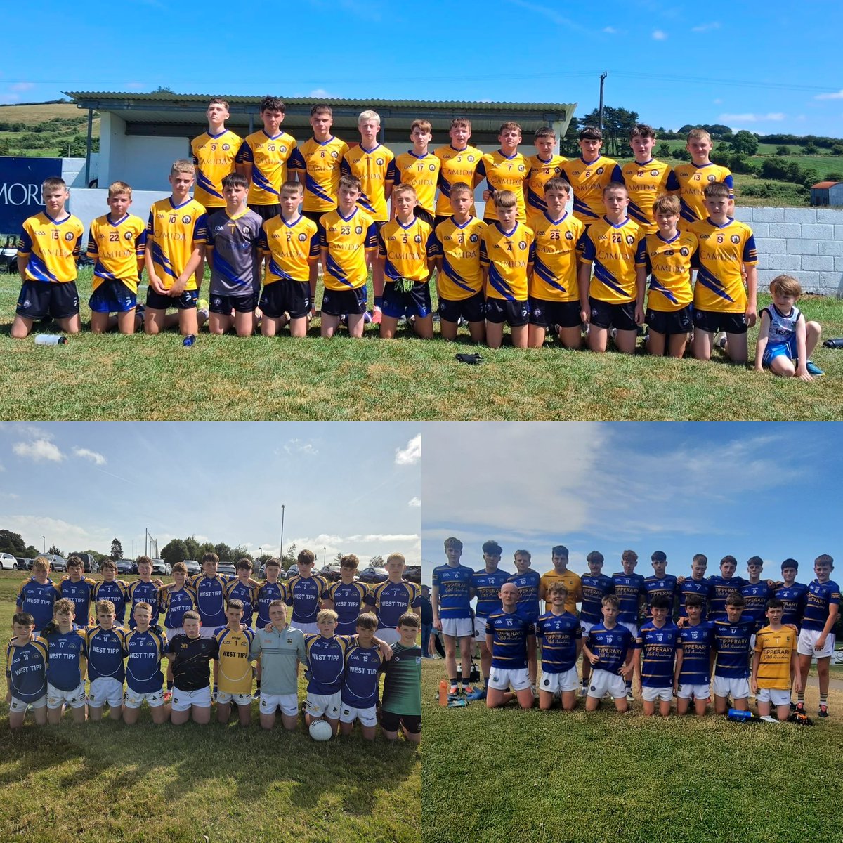 tippgamesdev's tweet photo. Best of luck to all 3 Tipperary regional football squads competing in the Jim Power today in Waterford 

@south_tippGAA &amp; @MidTipp/@NorthTippGAA Tipp compete on the Jim power cup in Dungarvan while @Westtippgaa will play in the plate competition in Kilrosanty 
@TippfootballGAA https://t.co/lIqUgnnmQ6